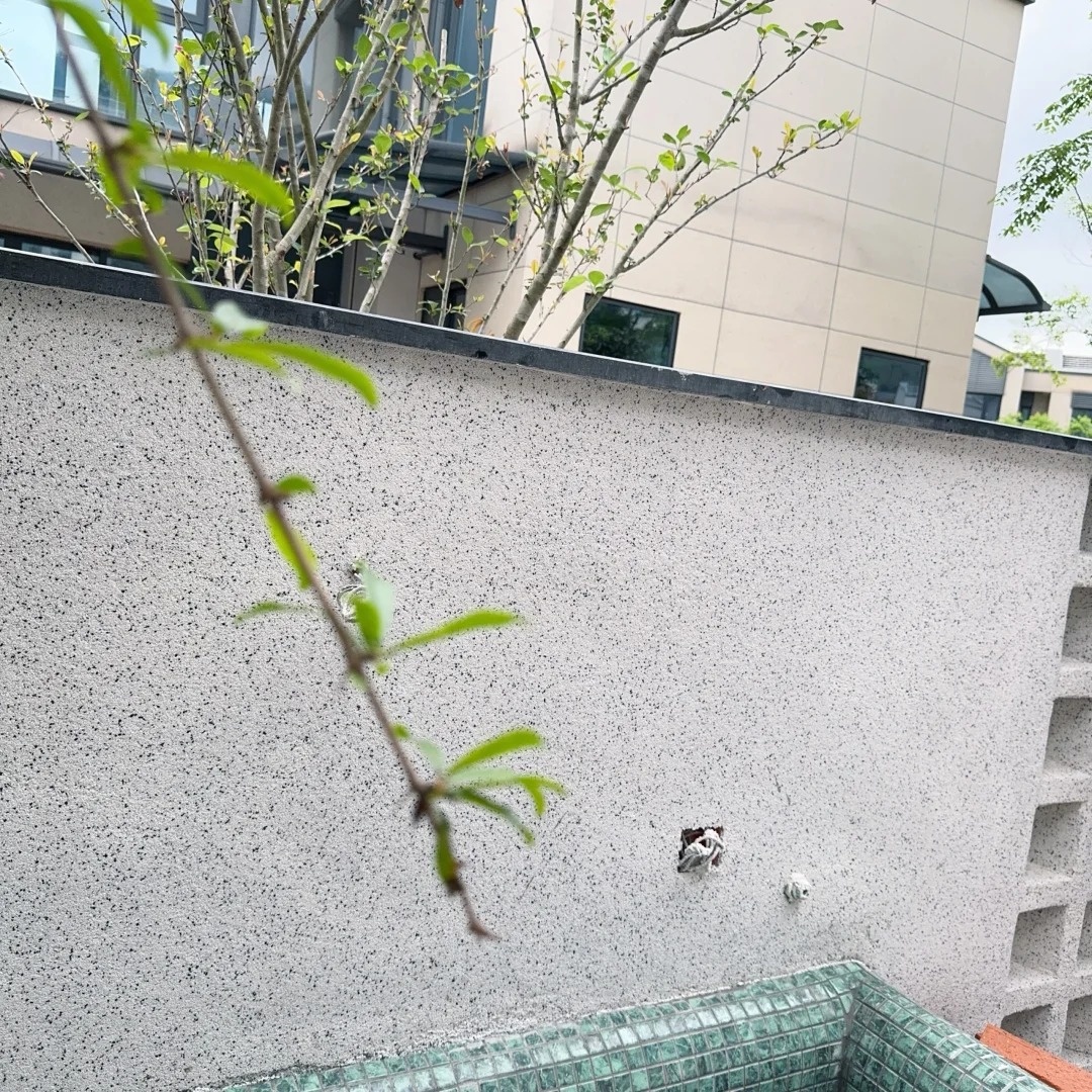 水洗石施工